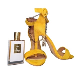 Mustard Yellow High Heels